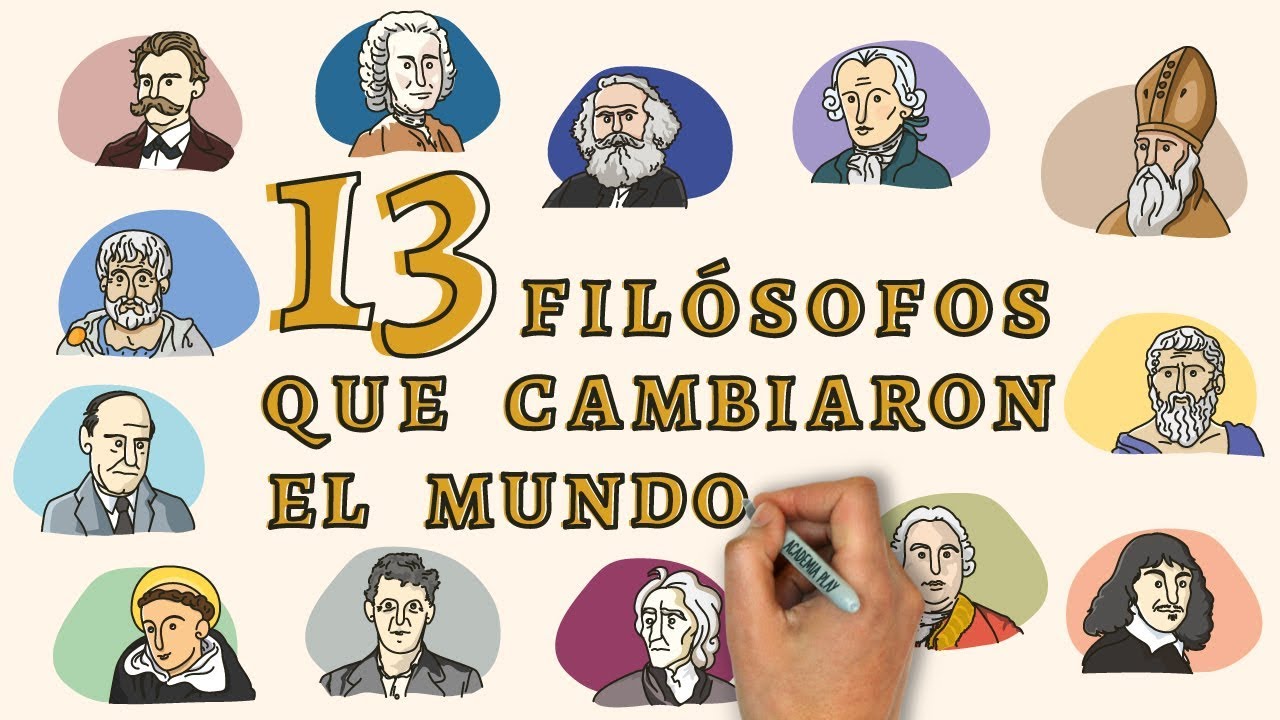 13 filósofos que cambiaron el mundo
