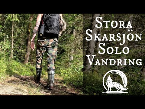Solo Vandring Runt Stora Skarsjön