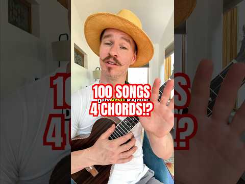 Ukulele Tutorial Play 100's of Songs with Only 4 Chords #ukulele #tutorial