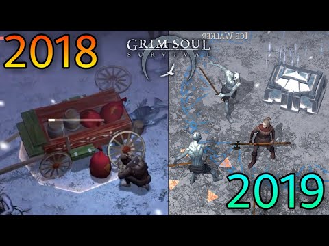 2018 CHRISTMAS EVENT VS 2019 CHRISTMAS EVENT! FROZEN TREASURES - Grim Soul: Dark Fantasy Survival