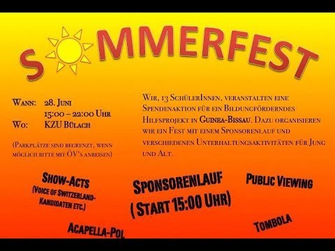 Interview mit Moo Malika nach Spendenveranstaltung in KZU Bülach