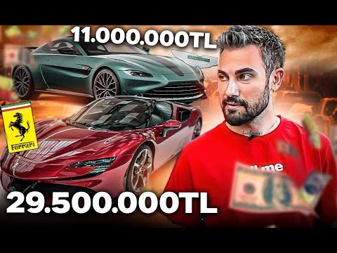 TÜRKİYE'DE TEK! 1000 Beygirlik FERRARI SF90 & ASTON MARTIN Vantage F1 Edition