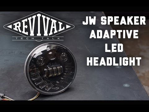JW Speaker LED Headlight - Revival Cycles Tech Talk