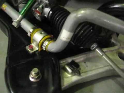 Mitsubishi Evo X - Pt 5 Adjustable Front Swaybar Secrets