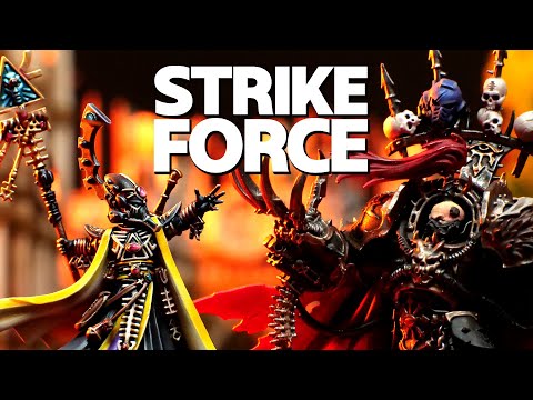 Strike Force #4 - Aeldari vs Black Legion - Warhammer 40k Battlereport