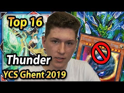 Top 16 THUNDER deck profile - YCS Ghent 2019 | Cevin Katter