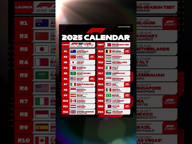 Vídeo relacionado con Wzxksoac Calendario de Escritorio 2025 para Fanáticos de las Carreras de Fórmula Calendario de Escritorio 2025 Calendario F1 Calendario 2025 Calendario de Meses