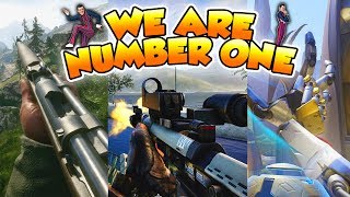 We Are Number One But It&#39;s A BF1, R6 Siege &amp; Overwatch Gun Sync!