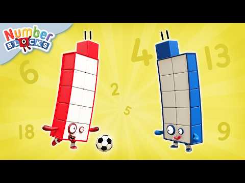 The Funniest Maths Moments! | Learn to Count for Kids Compilation | Number Cartoon | Numberblocks - Kingdom Kids Zone, Little Learners - Numberblocks