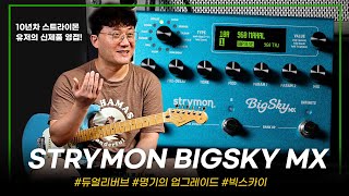 구관이 명관!! 빅스카이의 화려한 변신 Strymon Bigsky MX #투데이스기어 #이펙터리뷰 #리버브 #스트라이몬