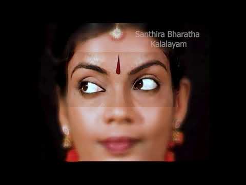 தலை கண் கழுத்து அசைவுகள்|Siro Thristi Kriva Pethangal|BharathanatyamBasics1|SanthiraBharathaKalalaya