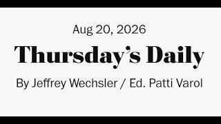 The Washington Post / LA Times Crossword 20/08/2026