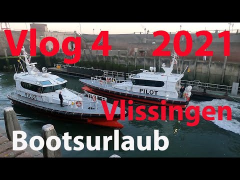 Vlog4 - Boating holiday 2021 in June through the Netherlands from Cadzand to Vlissingen