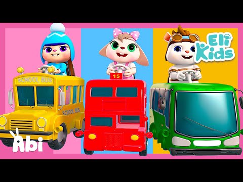Mega Bus Song Collection | Eli Kids Song & Nursery Rhymes Compilation