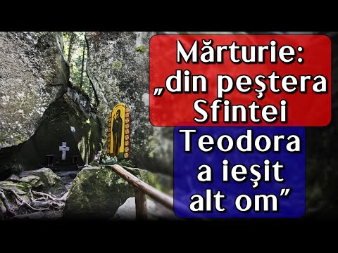 🟣 Mărturie cutremurătoare: "din peștera Sfintei Teodora a ieșit alt om" 🏔️ 7 august 🌸