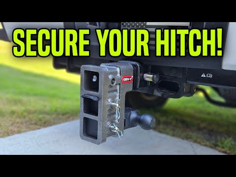 SECURE YOUR GEN-Y, B&W, BULLETPROOF, Weighsafe Trailer & RV Hitch! InfiniteRule Premium Locking Pins