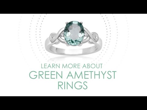 Green Amethyst Rings by SuperJeweler - SuperJeweler.com