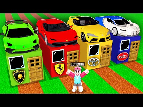 WÄHLE NICHT das FALSCHE AUTOHAUS in Minecraft! 😱