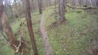 preview picture of video 'MTB ride at Smiths Gully - One Tree Hill reserve'