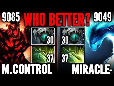 Epic 9K Mindcontrol vs Miracle Shadow fiend vs Morphling Dota 2