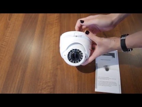 Camera Analog AHD 1MP 720P dome varifocal Eyecam EC-AHD4084 - www.1cctv.ro