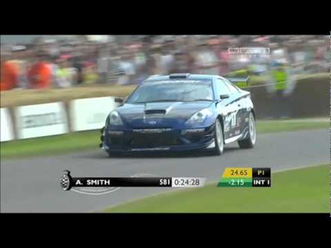Fensport Celica GT4 X, 4th Overall at Goodwood Festival of Speed 2011