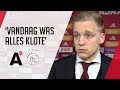 Donny van de Beek vindt AZ de terechte winnaar
