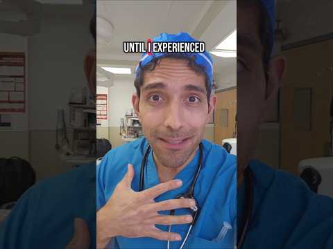 Doctor dealing with anxiety