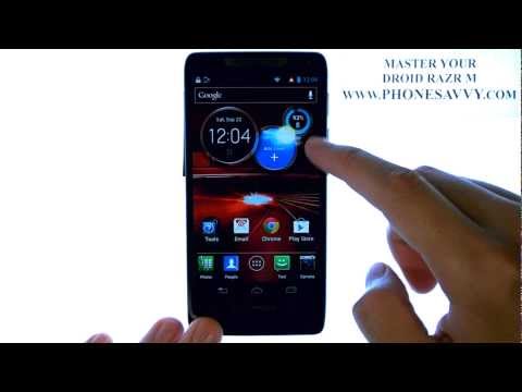 Motorola Droid Razr M - How Do I Adjust Screen Brightness