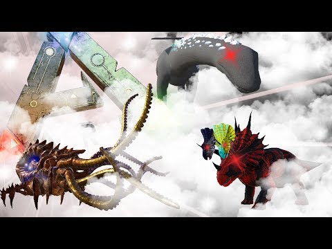Ark: Survival Evolved - Pugnacia bosses! The Kraken, Third Trike and Elemental Titan! #8(Modded ARK)