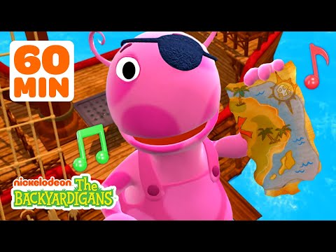 Pirate Uniqua Sings "A Pirate Says Arrr" & Finds Treasure! + MORE Songs! | The Backyardigans