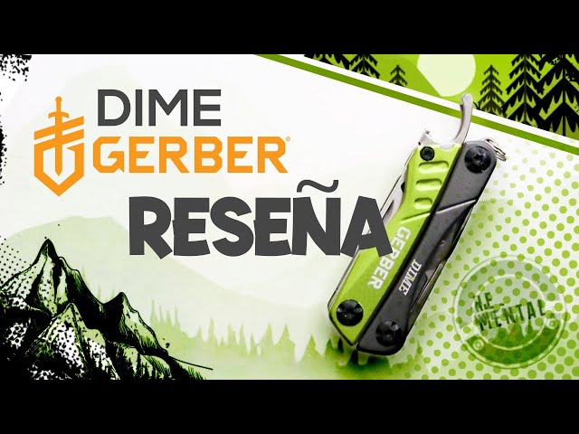 Vídeo relacionado con Gerber Multiherramienta con 12 funciones, Dime Pocket Multi-tool, Rojo, 31-003622