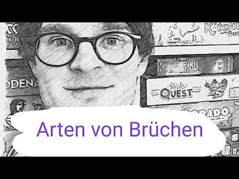 Brucharten Arten von Brüchen gemeiner Bruch echter Bruch Brüche