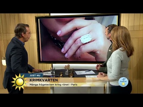Aro om rånet mot Kardashian: "Det kan ha varit ett insiderjobb" - Nyhetsmorgon (TV4)