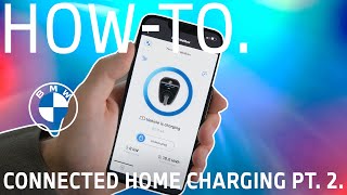 How To Use BMW Connected Home Charging