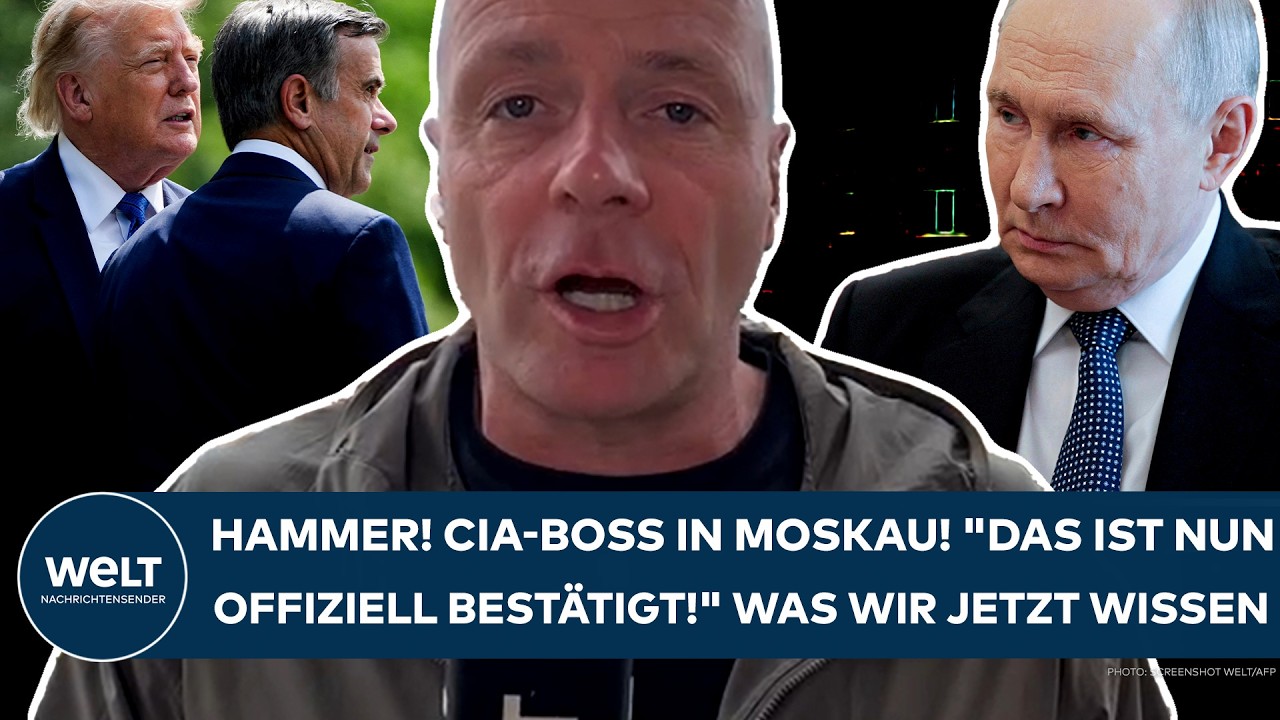 UKRAINE-KRIEG: Hammer! CIA-Boss in Moskau! "Das ist nun offiziell bestätigt!" Was wir jetzt wissen!