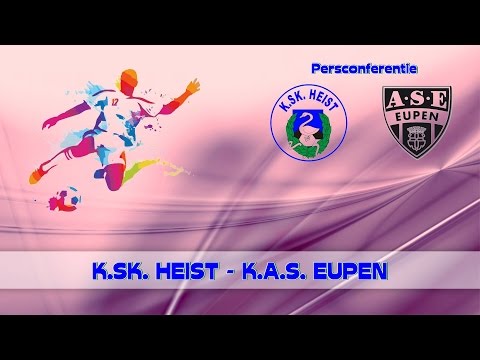 KSK TV ... K.SK. Heist - K.A.S. Eupen - Persconferetie