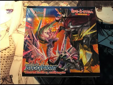 Future Card Buddyfight : X-BT01A: Crossing Generations Booster Box Opening