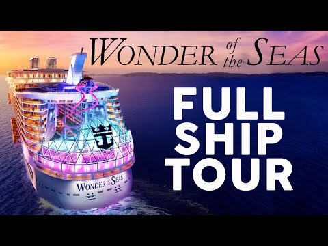 WONDER OF THE SEAS FULL SHIP TOUR 2023 | ULTIMATE CRUISE SHIP TOUR OF PUBLIC AREAS | ROYAL CARIBBEAN