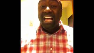 Marvin Williams sings "I Decided To Make Jesus My Choice."