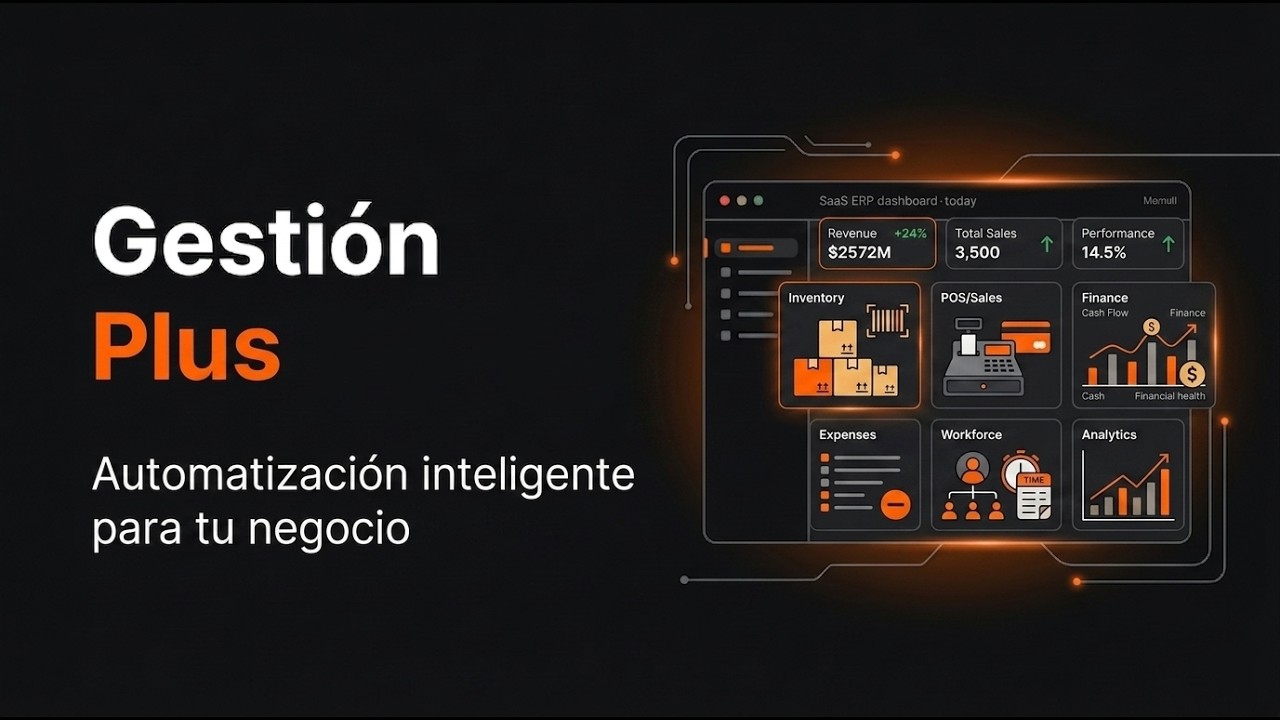 Video promocional de Gestión Plus