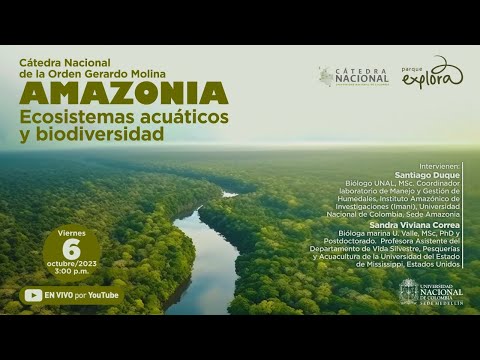 Ecosistemas acuáticos y Biodiversidad | Amazonía: Cátedra Gerardo Molina | Parque Explora