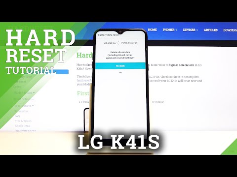 How to Hard Reset LG K41s – Bypass Screen Lock / Wipe All Data