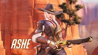 Анонсирована новая героиня Эш в игре Overwatch на BlizzCon 2018!