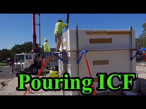 Episode 4:  Concrete pour on ICF room | Building a Barndominium from start to finish