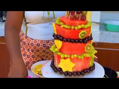 Muna watermelon 🍉 birthday cake