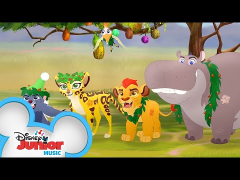The Lion Guard Christmas Song | "The Twelve Ways of Christmas" Music Video 🎶 | @disneyjr
