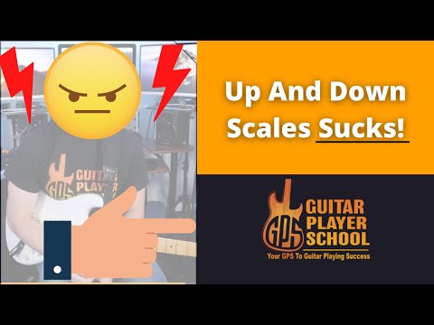 Up and Down Scales Sucks- This is Easier- Guitar Solo Tip
