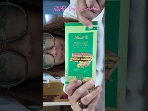 ASMR of Dubai Chocolate