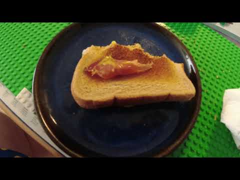 MongoTV_10790 - Min Morgenmad - Ristet TOASTBRØD Med OST og TYSK SKINKE og SØD SENNEP